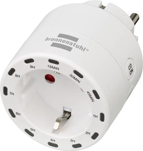 Brennenstuhl İç Mekan Kullanımı İçin 12 Proglamlı Led Işıklı Zaman Ayarlı Priz - 2