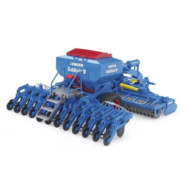 Bruder Lemken Solitair 9 Kombine Oyuncak Tohum Ekim Makinası - 5