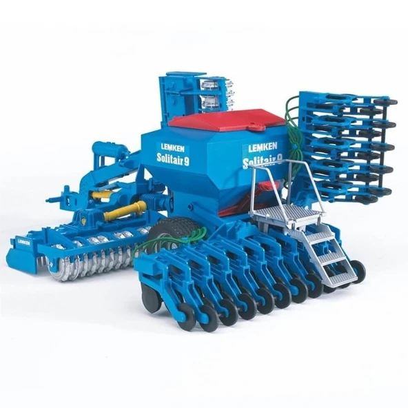 Bruder Lemken Solitair 9 Kombine Oyuncak Tohum Ekim Makinası - 4