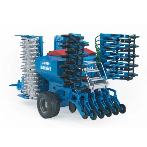 Bruder Lemken Solitair 9 Kombine Oyuncak Tohum Ekim Makinası - 3