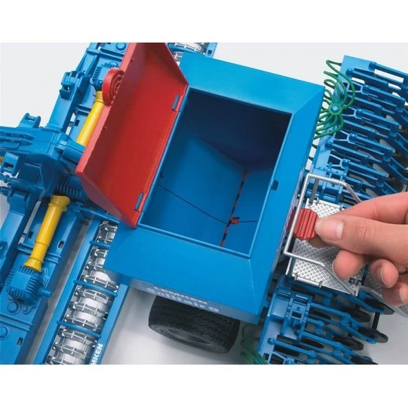Bruder Lemken Solitair 9 Kombine Oyuncak Tohum Ekim Makinası - 7