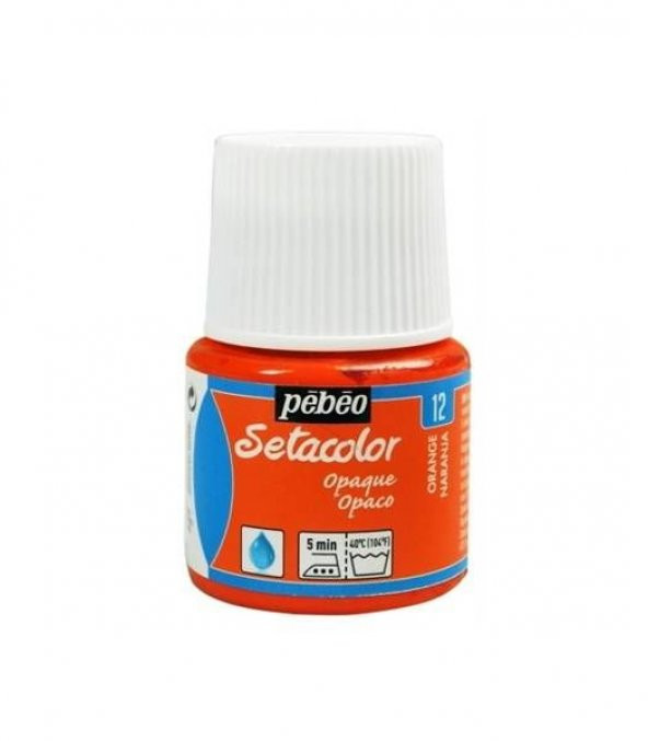 Pebeo Setacolor Opak Kumaş Boyası 12 ORANGE