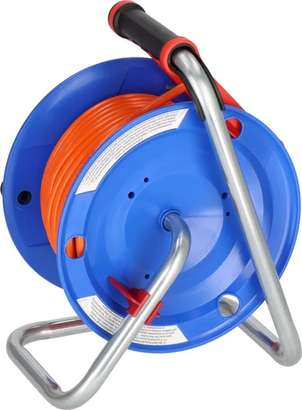 Brennenstuhl Bremaxx Garant Serisi IP44 Lisanslı 25m 3 Soketli Kablo Makarası Cable Pilot - 2