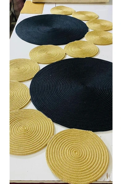 Özcan Tasarım Şekilli Örme Hasır Halı - Şekilli Jüt Halı - S Model Hasır Halı - Şekilli Hasır Halı ürün görseli