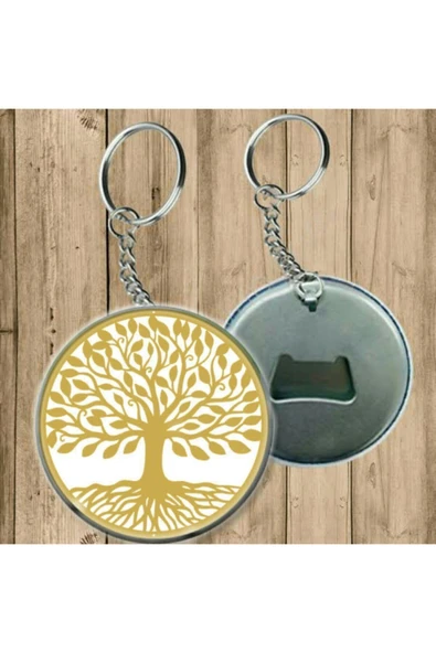 Özcan Tasarım Hayat Ağacı Anahtarlık - Açacaklı Anahtarlık ürün görseli