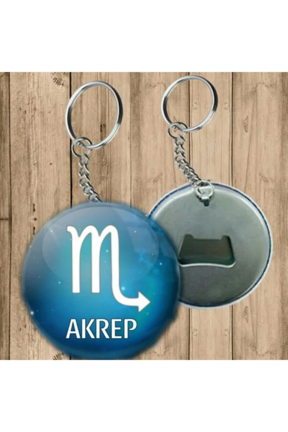 Özcan Tasarım Akrep Burcu Anahtarlık - Açacaklı Anahtarlık ürün görseli