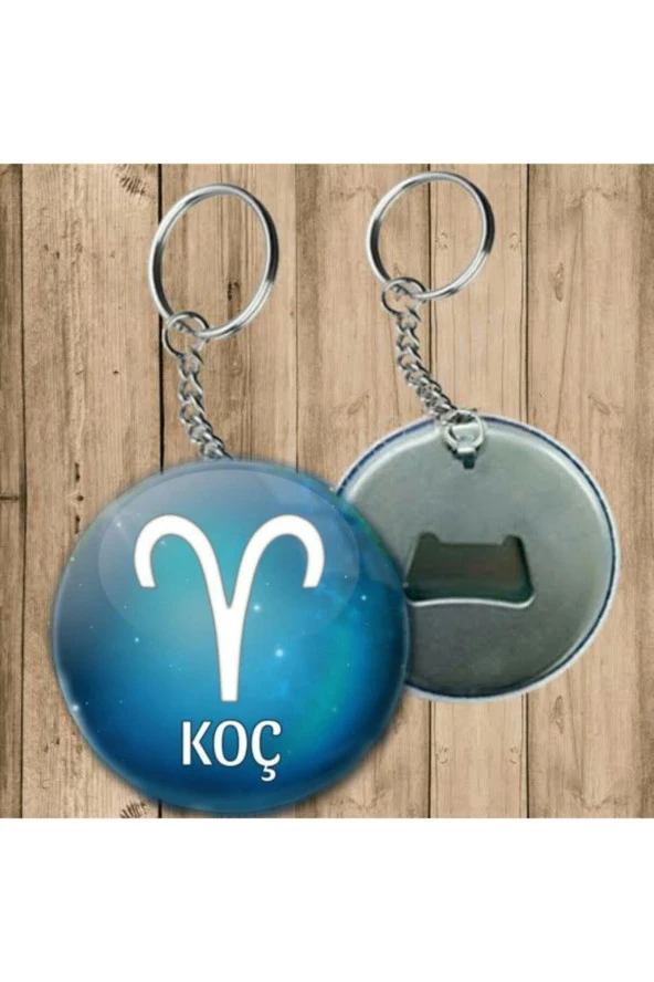 Özcan Tasarım Koç Burcu Anahtarlık - Açacaklı Anahtarlık ürün görseli