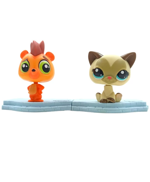 Littlest Pet Shop Minişler 2'li Standlı Oyuncak Miniş Karakterleri - 2