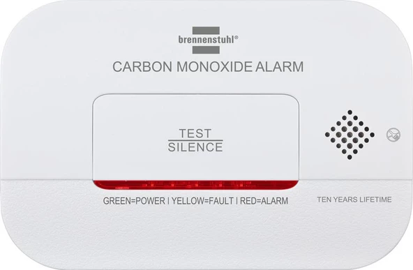 Brennenstuhl Led Ekranlı 85DB Alarm Sinyalli CM A 3030 / Karbon Monoksit Dedektörü - 5