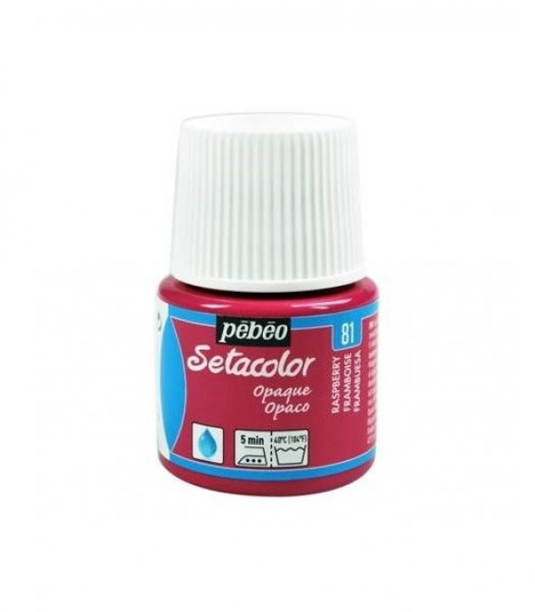 Pebeo Setacolor Opak Kumaş Boyası 81 RASPBERRY