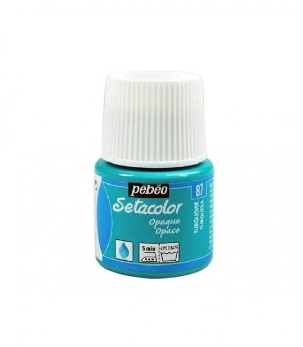 Pebeo Setacolor Opak Kumaş Boyası 87 TURQUOISE