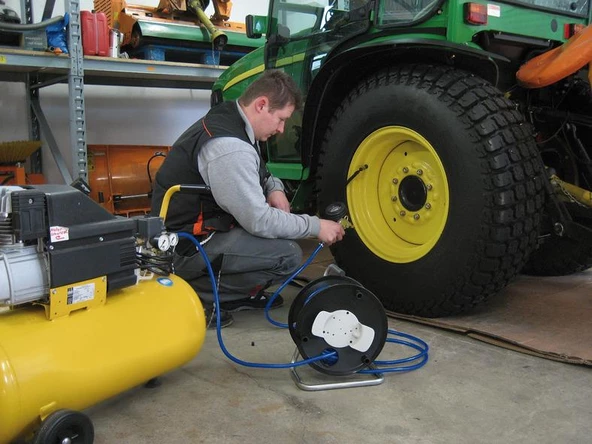 Brennenstuhl Hava Hortum Makaras 6/12 MM Hortum Çapı 20 Metre 15 Bar Basınç - 2