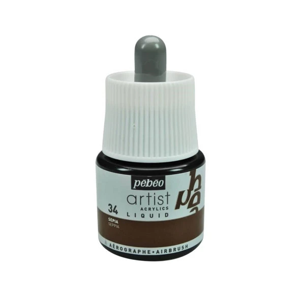Pebeo Artist Akrilik Sıvı Mürekkep 45 ml Sepia