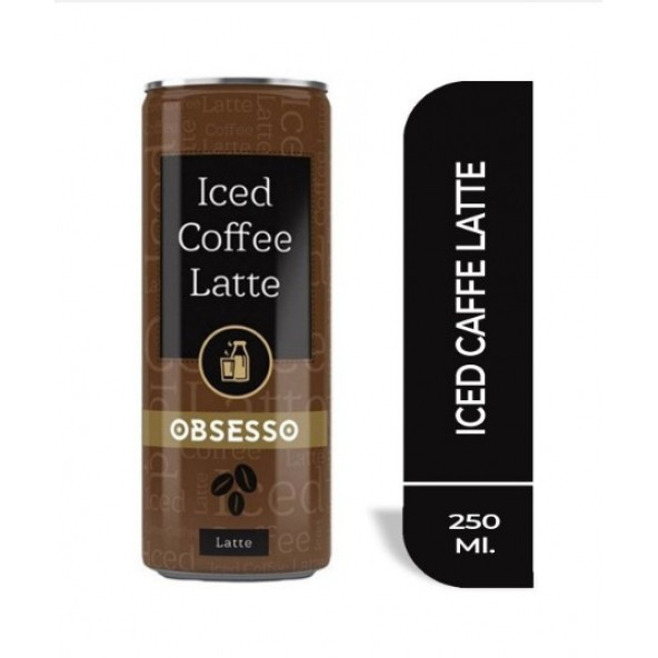 Obsesso Iced Coffee Latte 250 ml x 12 Adet