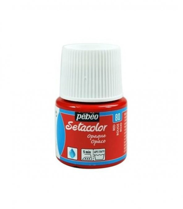 Pebeo Setacolor Opak Kumaş Boyası 80 RED