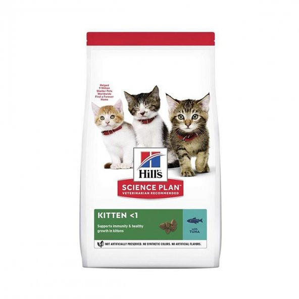 Hills kitten tuna 7kg tuna balıklı (ton balıklı) yavru kedi maması kedi kuru mama