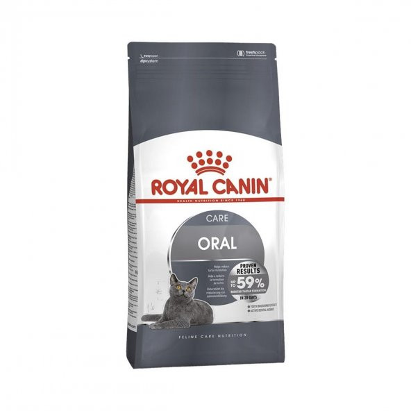 Royal canın oral care ağız bakım kedi maması 1,5kg  diş plağı oluşumu ve tartar birikmesini azaltma