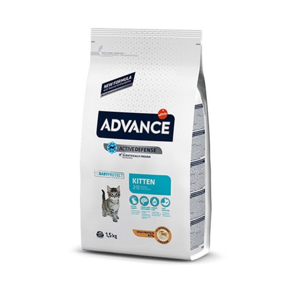 Advance kitten kedi 1,5kg tavuklu yavru kedi maması