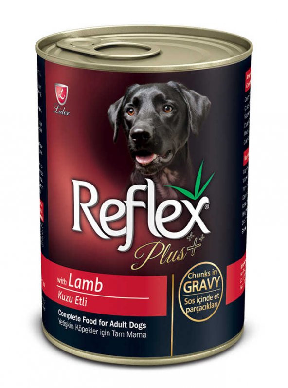 Reflex plus köpek kuzu etli lamb gravy köpek konserve 400 gr x 6 adet köpek yaş mama