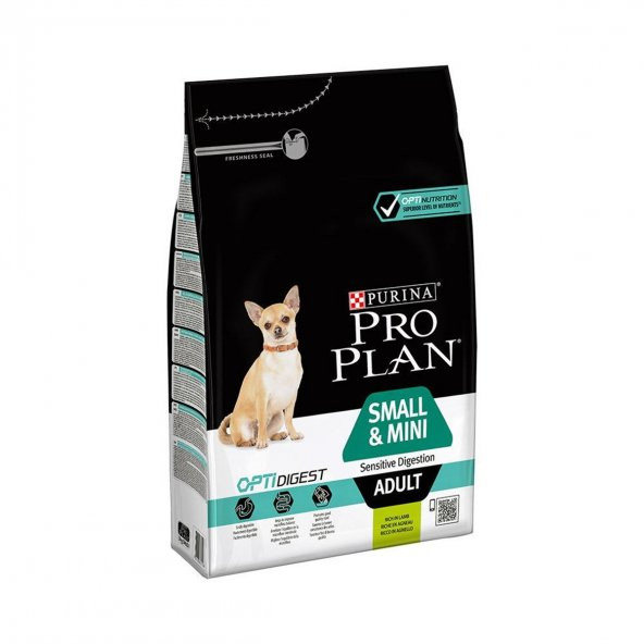 Proplan small mini adult 3kg kuzulu sensitive digestion küçük ırk kuzulu yetişkin köpek maması