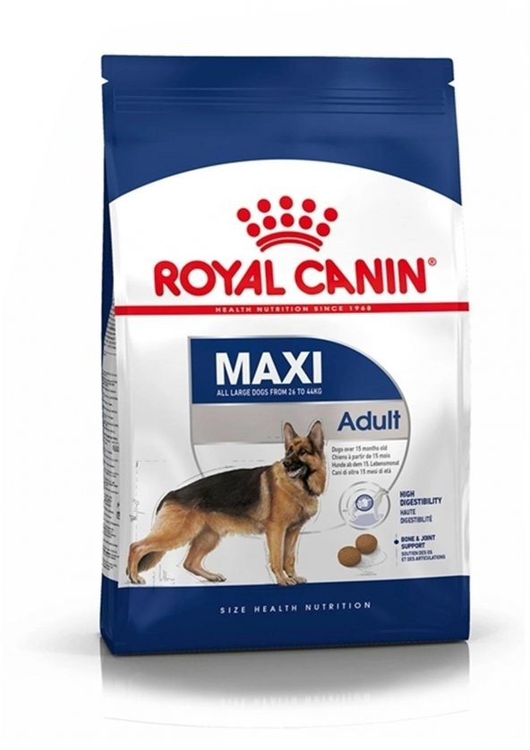 Royal canin maxi adult 15kg büyük ırk köpek maması