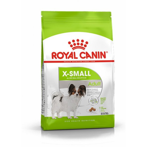 Royal canın xsmall adult 3kg köpek küçük ırk yetişkin köpek maması ufak ırk köpek maması