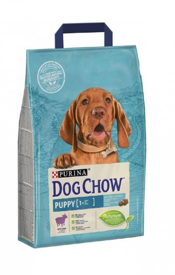 Purina dog chow 2,5kg puppy lamb kuzu pirinç puppy yavru köpek maması - 1