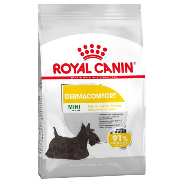 Royal canin mini dermacomfort 3 kg köpek maması