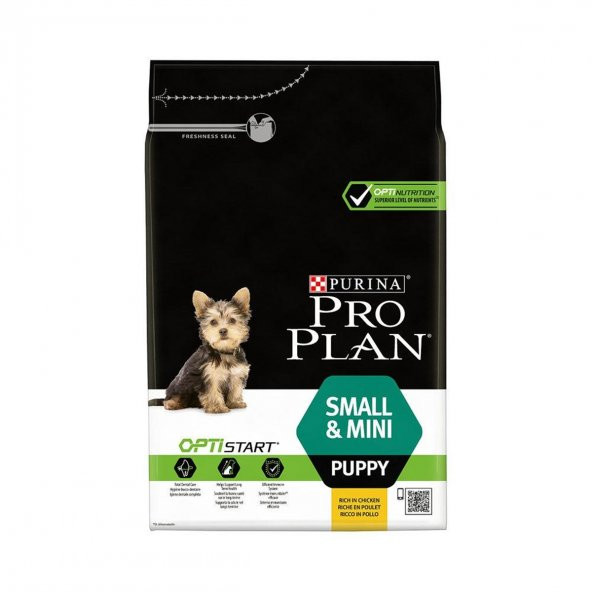 Proplan small mini puppy chicken 3kg tavuklu yavru köpek maması 3 kg ufak ırk köpek maması - 3