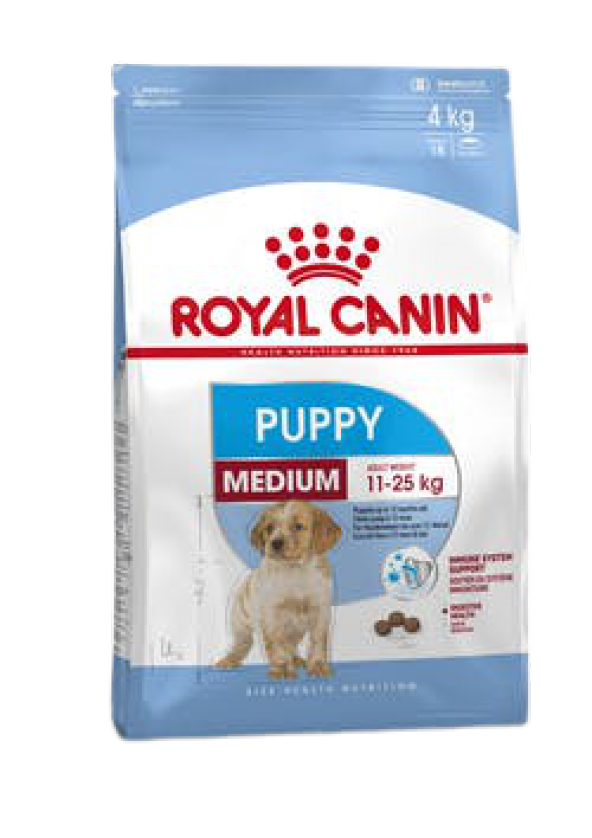Royal canin medium puppy 4kg junior orta ırk yavru köpek maması