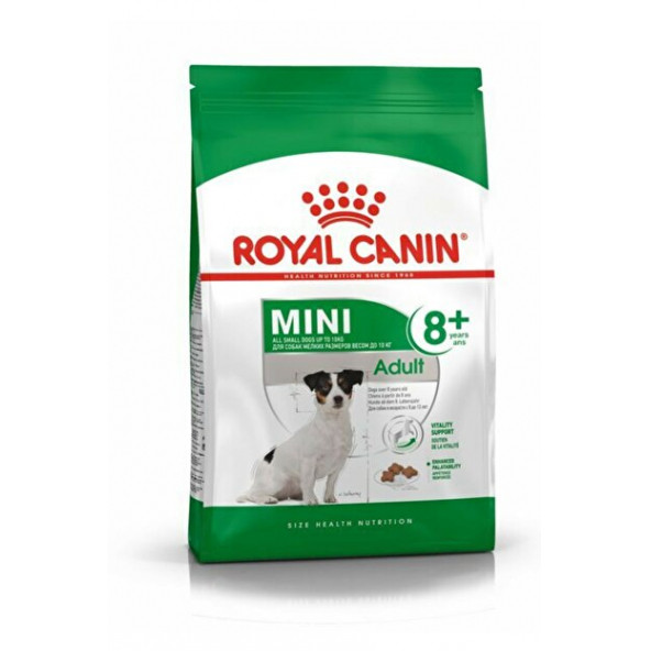Royal canin mini adult 8+ 2kg ileri yaş için küçük ırk köpek maması