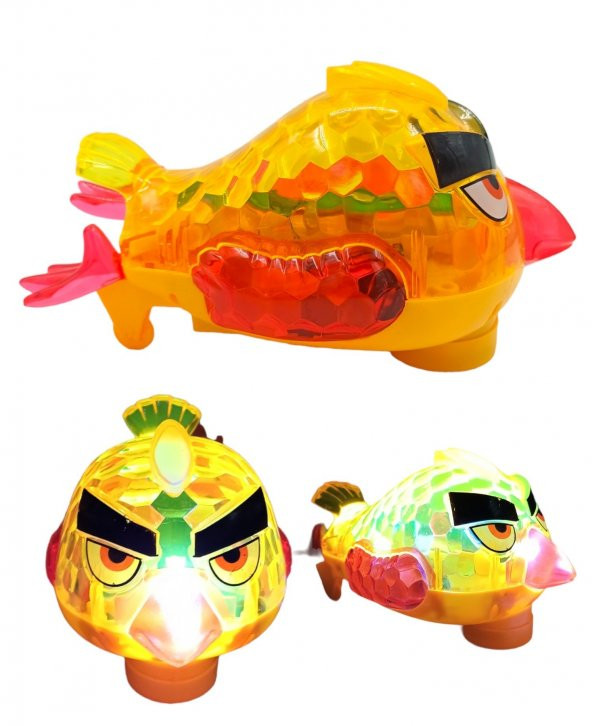 Angry Birds Işıklı Sesli Çarpıp Dönen Kızgın Oyuncak Angy Birds - 2