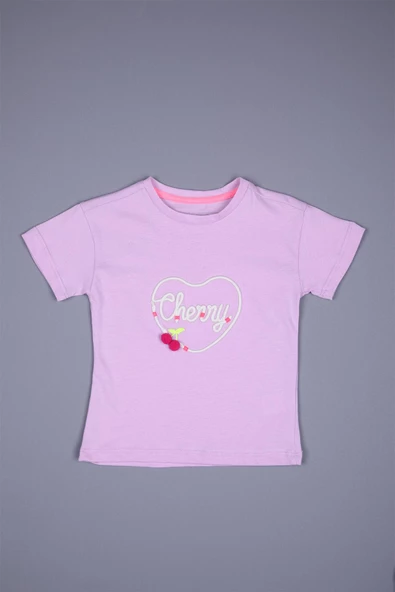 Cherry Tişört Tayt Kız Çocuk Takım 94067 - 7