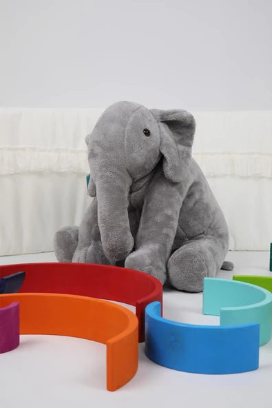 Babyjem 60cm Uyku Arkadaşım Peluş Oyuncak Büyük Fil 742 - 9