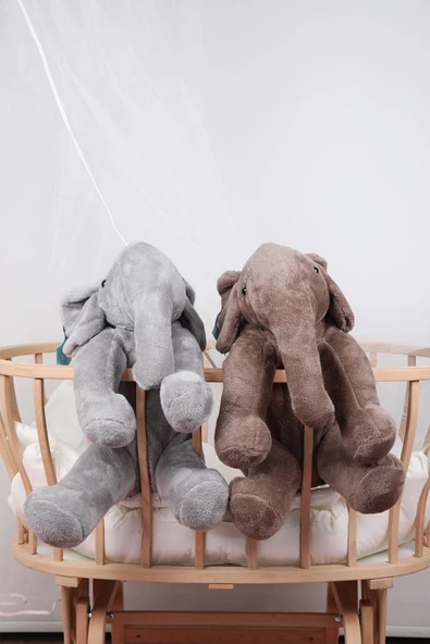 Babyjem 60cm Uyku Arkadaşım Peluş Oyuncak Büyük Fil 742 - 6