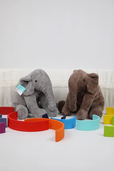 Babyjem 60cm Uyku Arkadaşım Peluş Oyuncak Büyük Fil 742 - 8