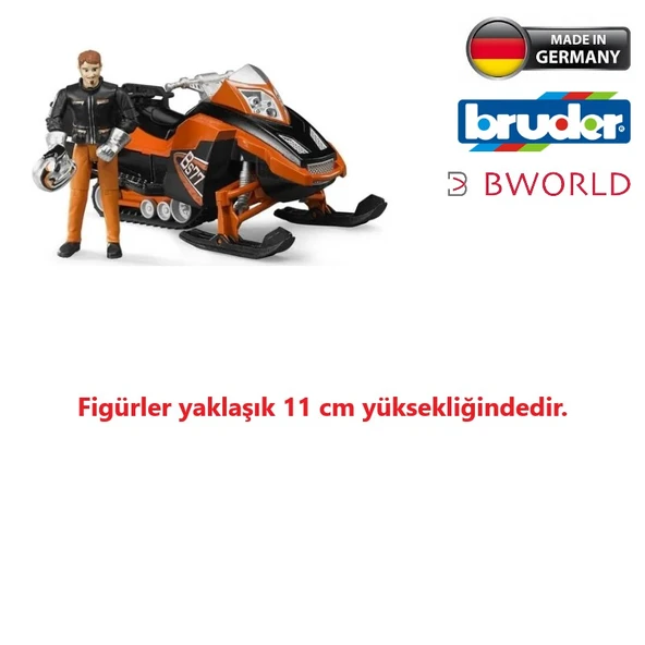 Bruder Oyuncak Kayak Aracı ve Sürücüsü - 2