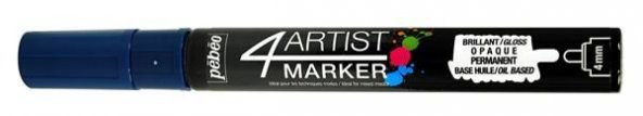 Pebeo 4Artist Oil Marker Yağlıboya Kalemi 4mm Yuvarlak Uç DEEP BLUE ürün görseli