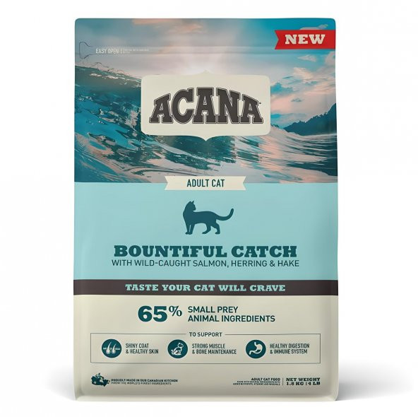 Acana Bountiful Catch Kedi Maması 1,8 Kg - 2