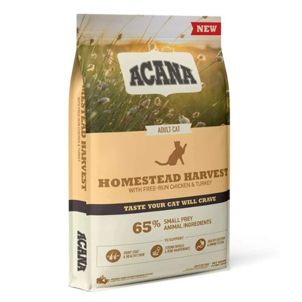 Acana Homestead Harvest Yetişkin Kedi Maması 4,5 Kg - 2