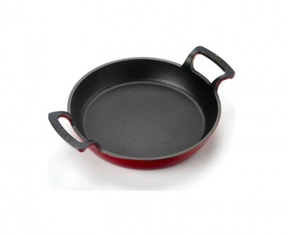 Lava Demir Döküm Yuvarlak 20 Cm Sahan Kırmızı - 2