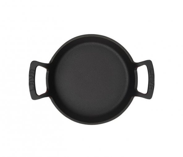 Lava Demir Döküm Yuvarlak 20 Cm Sahan Kırmızı - 3