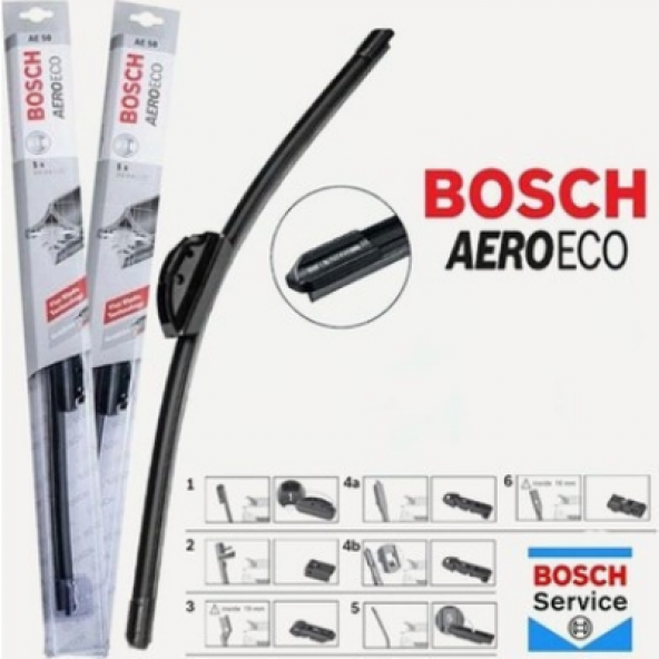 Aeroeco 700mm Ae70 Graphite 6 Aparatlı Muz Silecek Tek 3397013457