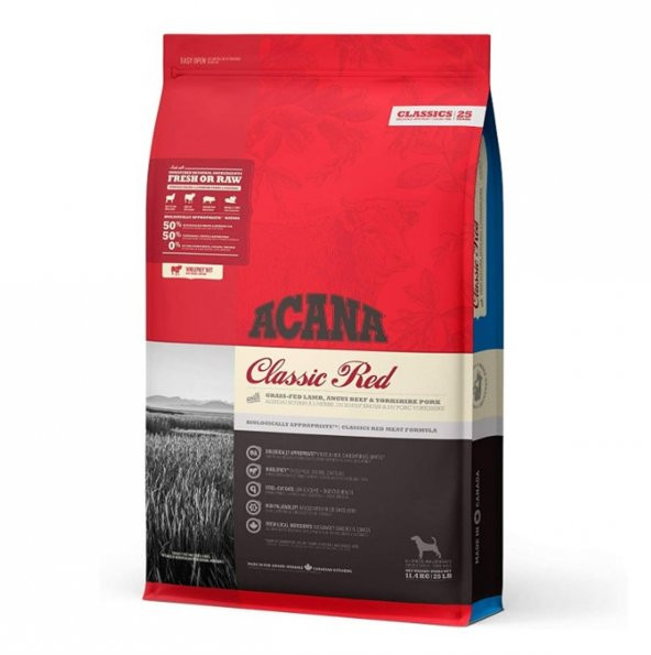 Acana Classic Red Köpek Maması 11,4 Kg