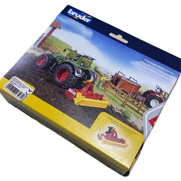 Bruder Pöttinger Lion 3002 Oyuncak Tırmık - 8