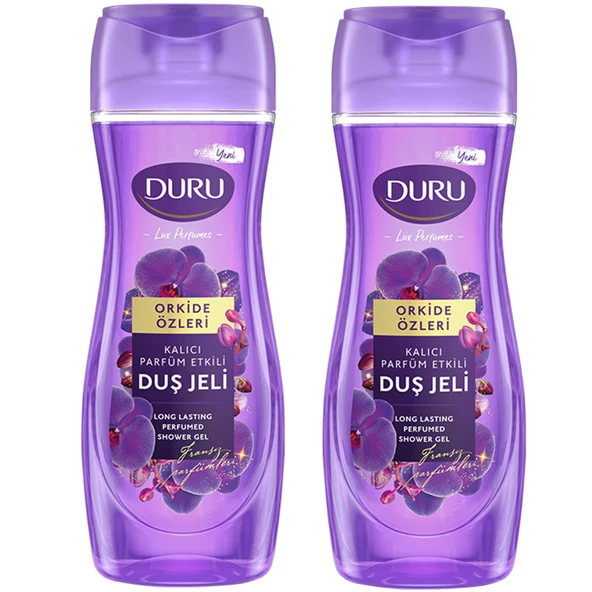 Duru Lux Perfumes Orkide Özleri Duş Jeli 650 ml 2 ADET