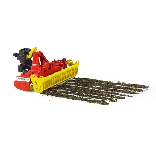 Bruder Pöttinger Lion 3002 Oyuncak Tırmık - 4