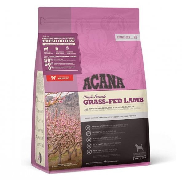 Acana Grass-Fed Lamb Dog Food 2 Kg - 2
