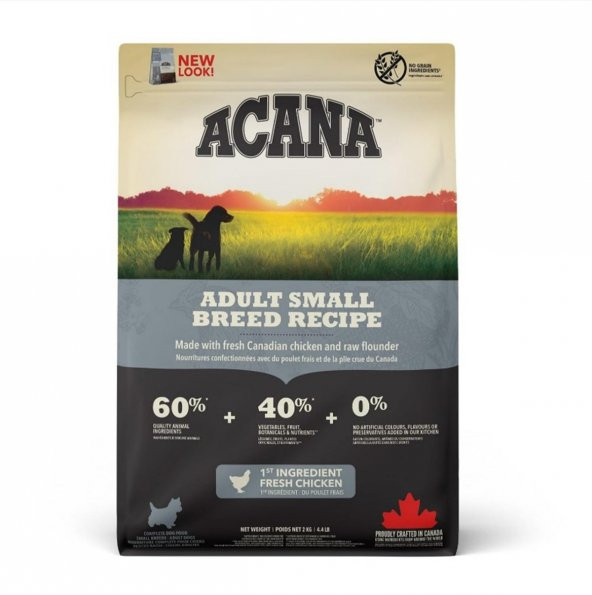 Acana Heritage Adult Small Breed Köpek Maması 2 Kg - 3