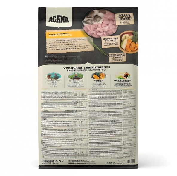 Acana Heritage Puppy Junior Yavru Köpek Maması 2 Kg - 2